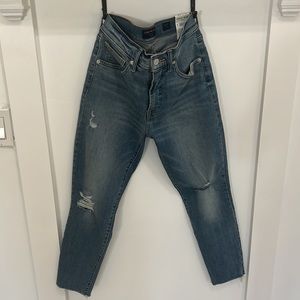 Lucky brand crop jeans